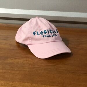 Jimmy Buffet 1986 Floridays Pink Cotton Strapback Cap One Size